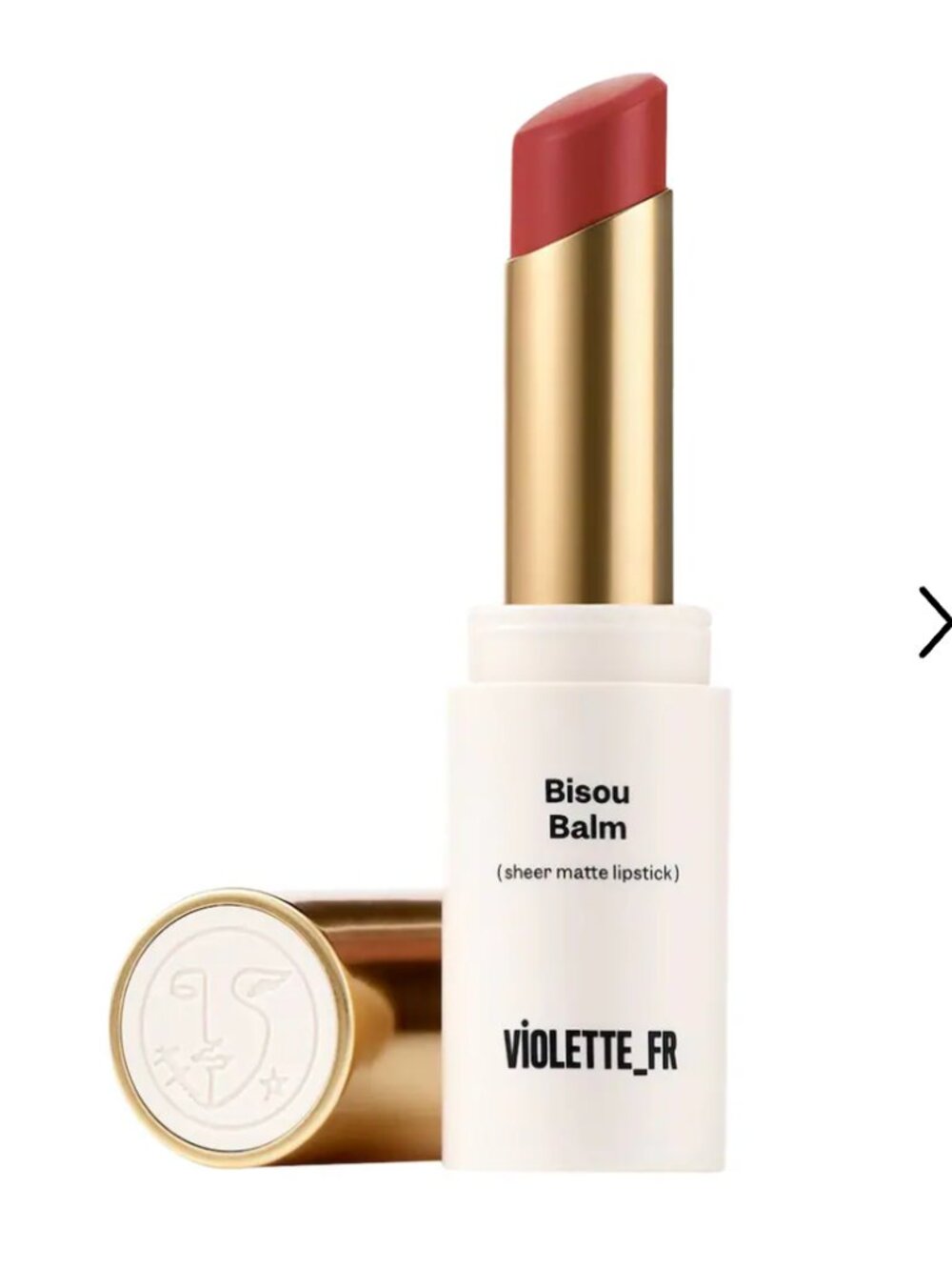 VIOLETTE_FR BISOU BALM Sheer Matte Lipstick - Betise